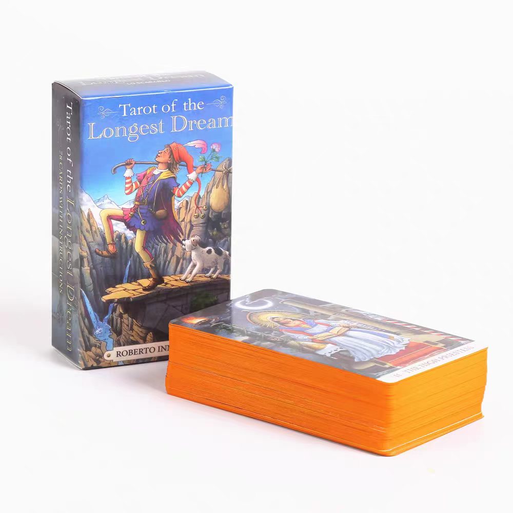 78 بطاقة حلم طويلة مع دليل إرش - مراجعة Tarot Deck With Guidebook وسعره