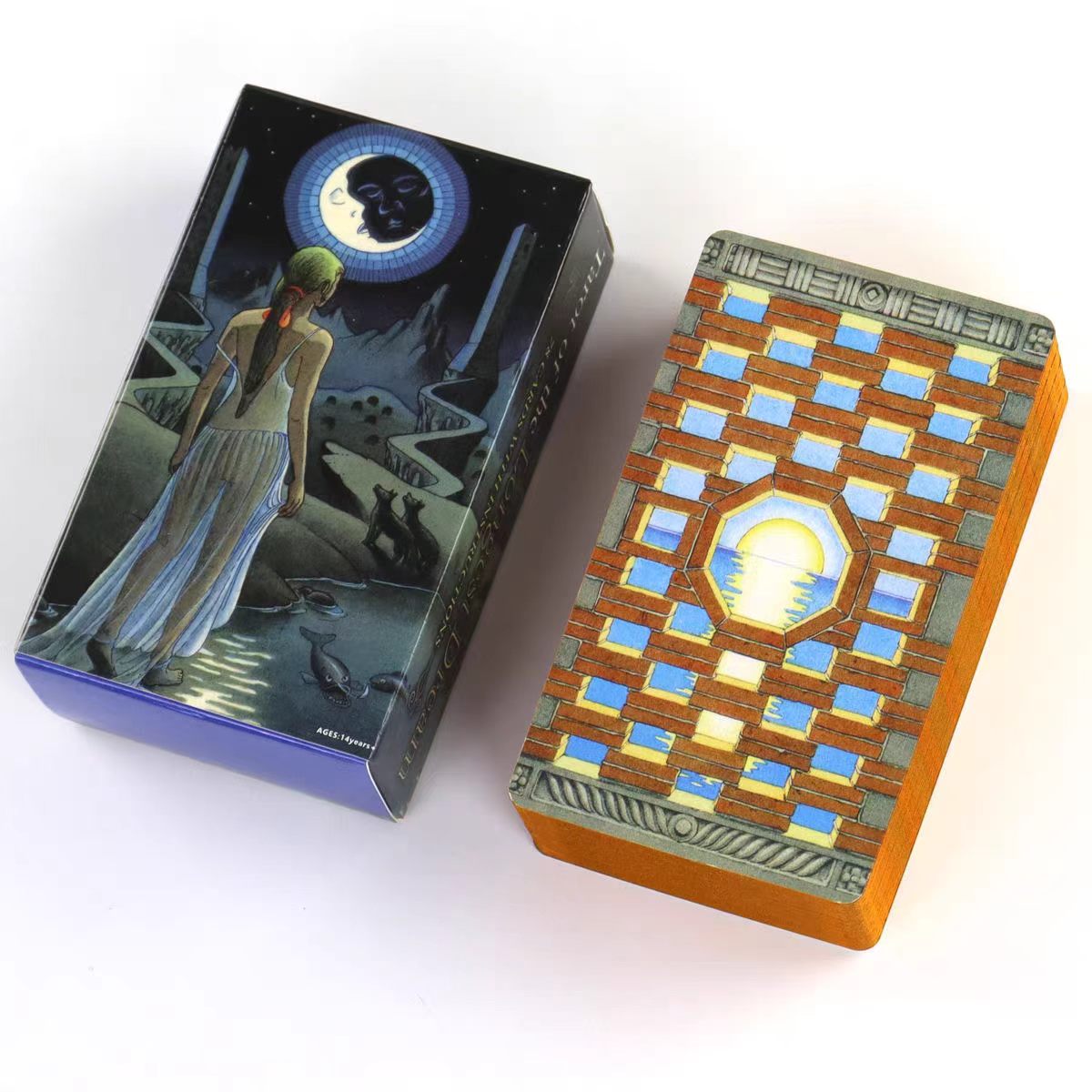 78 بطاقة حلم طويلة مع دليل إرش - مراجعة Tarot Deck With Guidebook وسعره