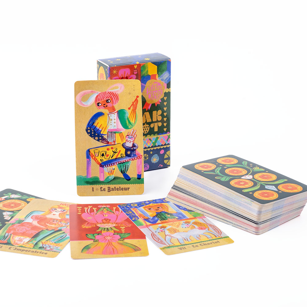 Pipspeak التارو 10.3*6 سنتيمتر - مراجعة Tarot Deck With Guidebook وسعره