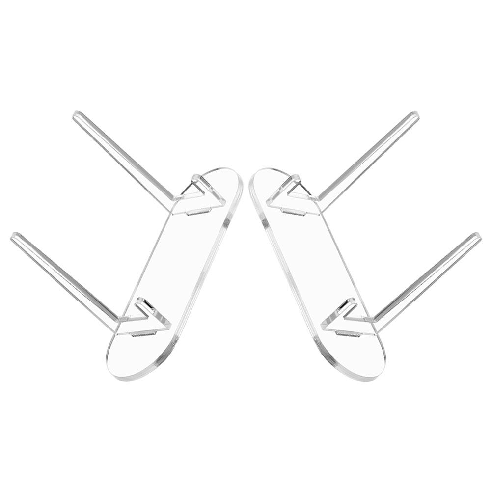 قطعتان من حامل العرض الشفاف ال - مراجعة Clear Acrylic Book Stand Holder وسعره
