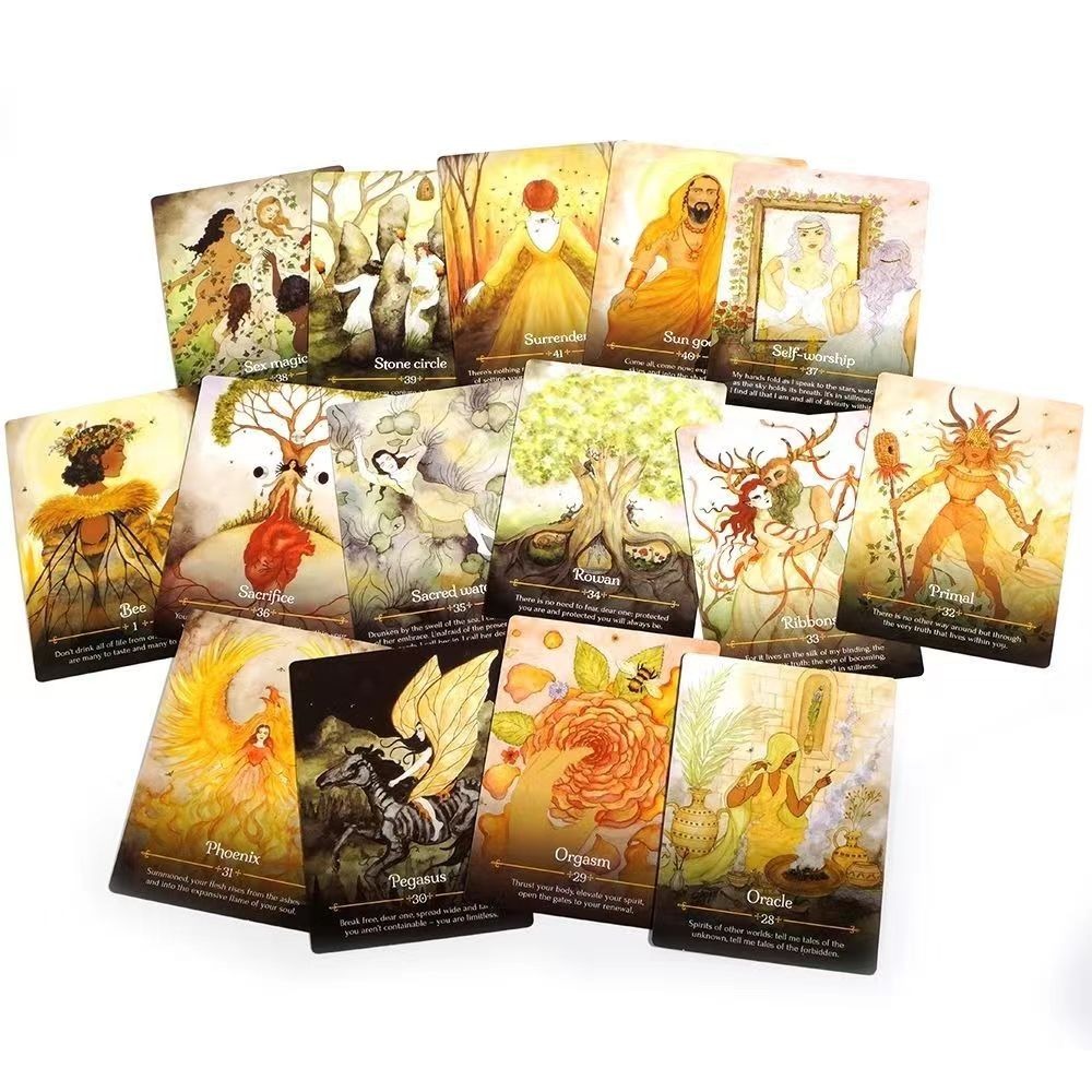 بطاقات بلتان-أوراكل موسم الساح - مراجعة Tarot Deck With Guidebook وسعره