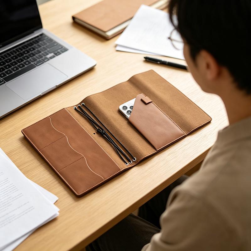(Ce14) منظم دفاتر قابل لإعادة  - مراجعة Vintage Leather Journal Notebook وسعره